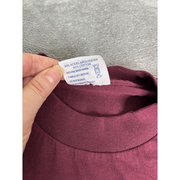 Vintage 90s Fish Nature Short Sleeve T Shirt Men's Size XL Red - Picture 7 of 11